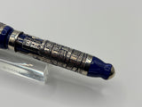 Montegrappa Heavy Sterling Silver over Celluloid Body Limited Edition Barbiere Di Siviglia (Barber of Seville)  Rollerball Circa 2009