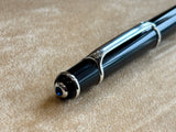 Cartier Diabolo Ball Pen Black with Rhodium trim