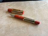 Bexley 15TH Anniversary 1993-2008 Club pen Orange Sterling silver vermeil - circa 2008
