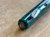 Visconti mid size Florentia Green Rhodium trim exclusive Casa delle stilografica 50th