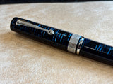 Armando Simoni Club Gladiator Blue Skyscrapper Rhodium trim - circa 2023