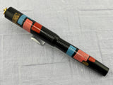 Grieshaber (Chicago) Hand Painted Ring-Top Fountain Pen