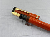 PARKER Duofold Senior Orange Permanite ("Big Red") Fountain Pen