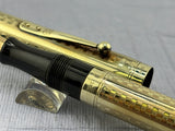 Waterman #554 L.E.C 14Kt Gold Overlay Fountain Pen