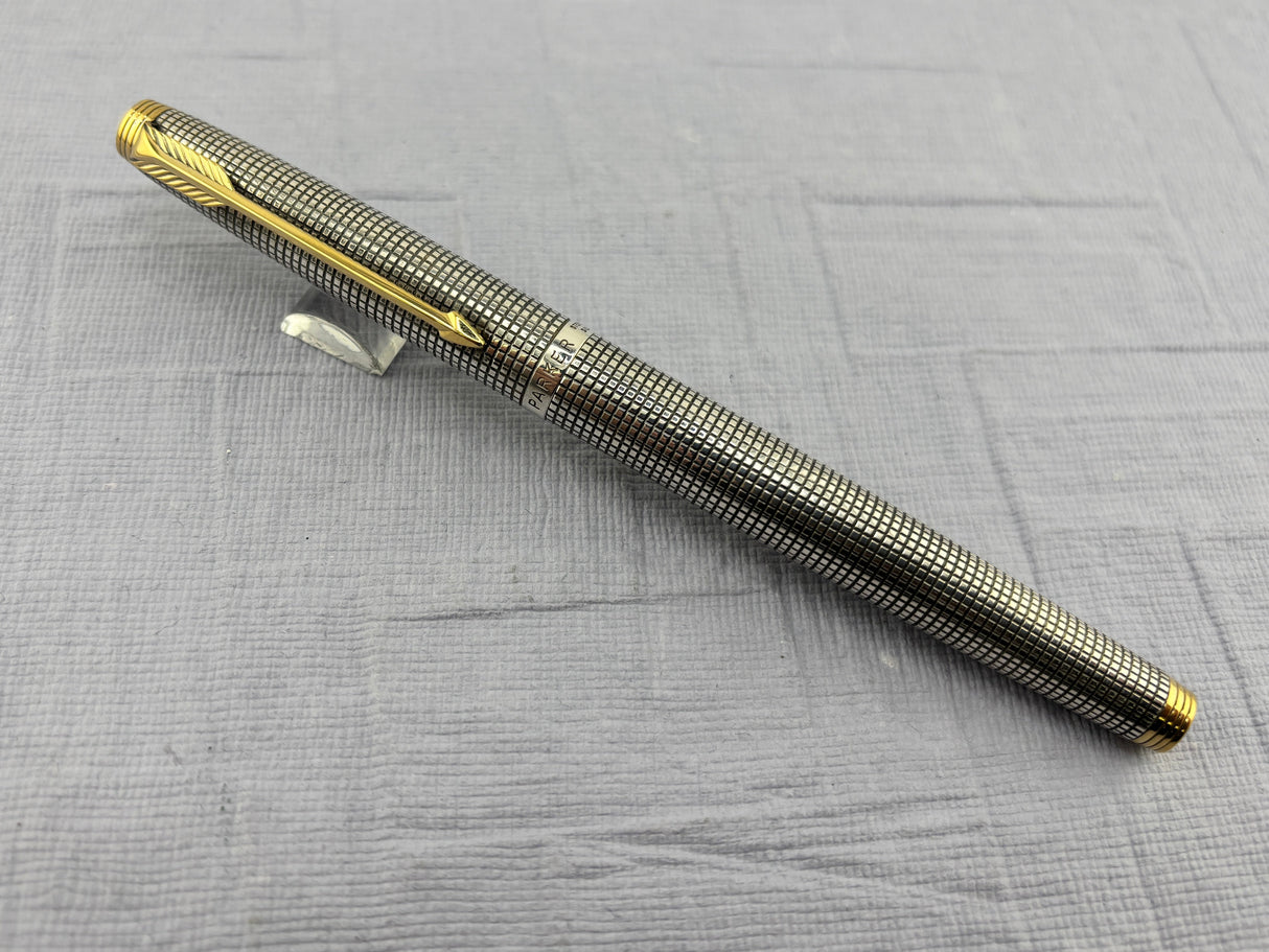 PARKER 75 Sterling silver "Cisele"  Fountain Pen