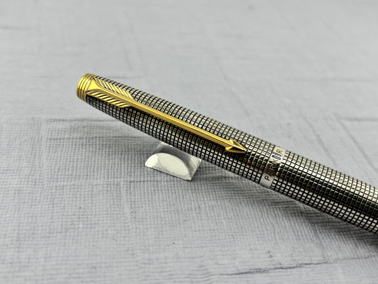 PARKER 75 Sterling silver "Cisele"  Fountain Pen