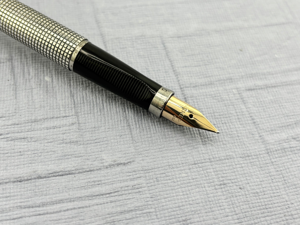 PARKER 75 Sterling silver "Cisele"  Fountain Pen