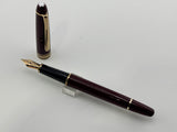 Montblanc 144 Burgundy Fountain Pen