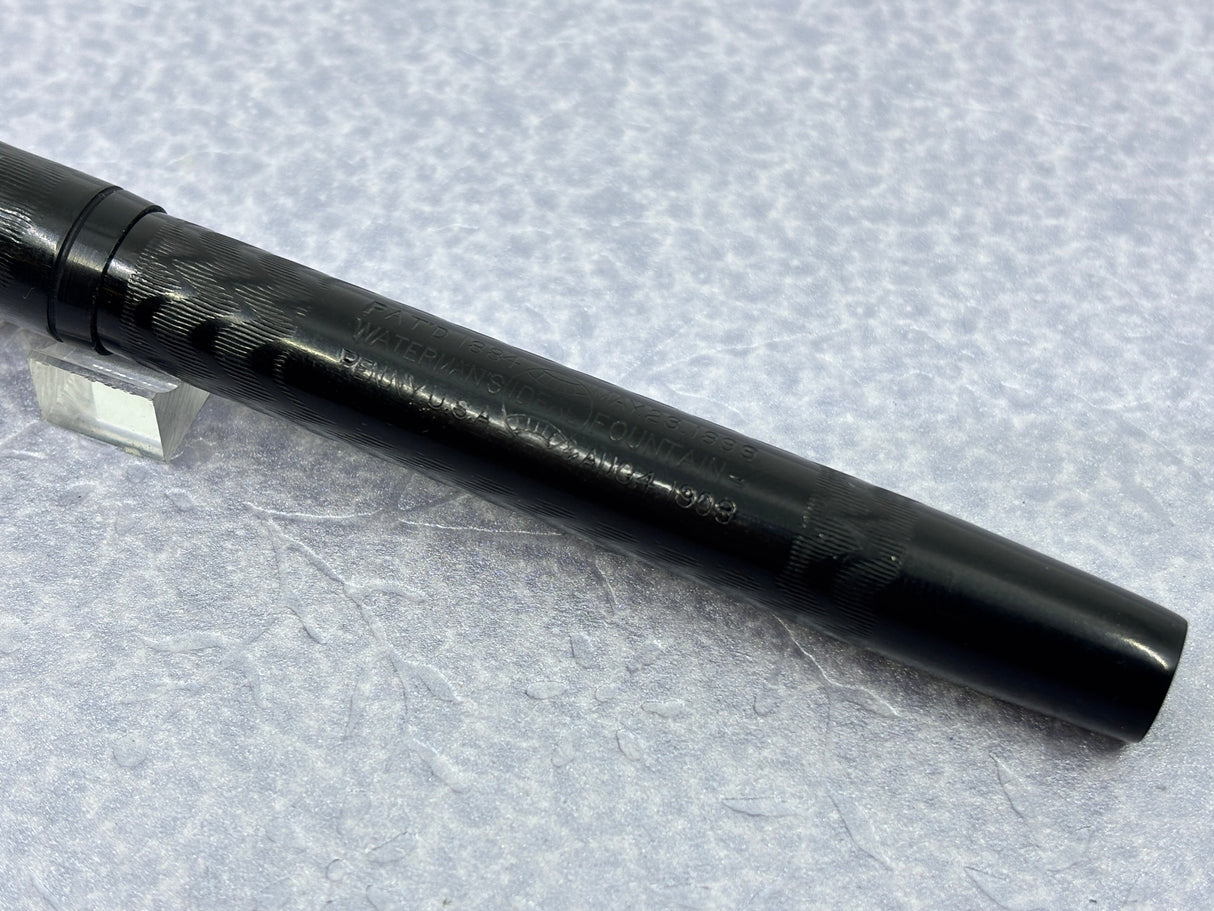 Waterman #52 Black Chased - Fountain Pen