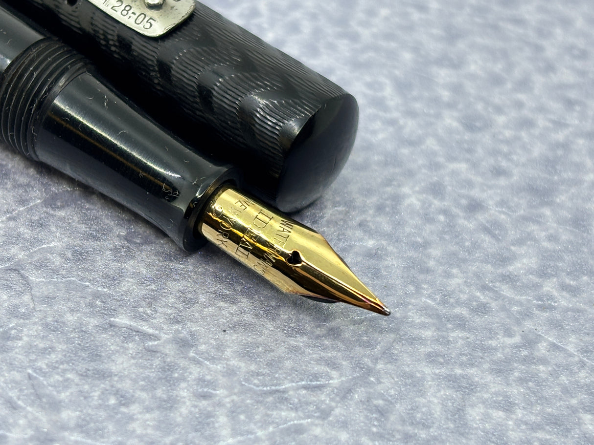 Waterman #52 Black Chased - Fountain Pen