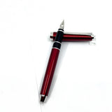 Pilot Burgundy Red Falcon II Metal Fountain Pen