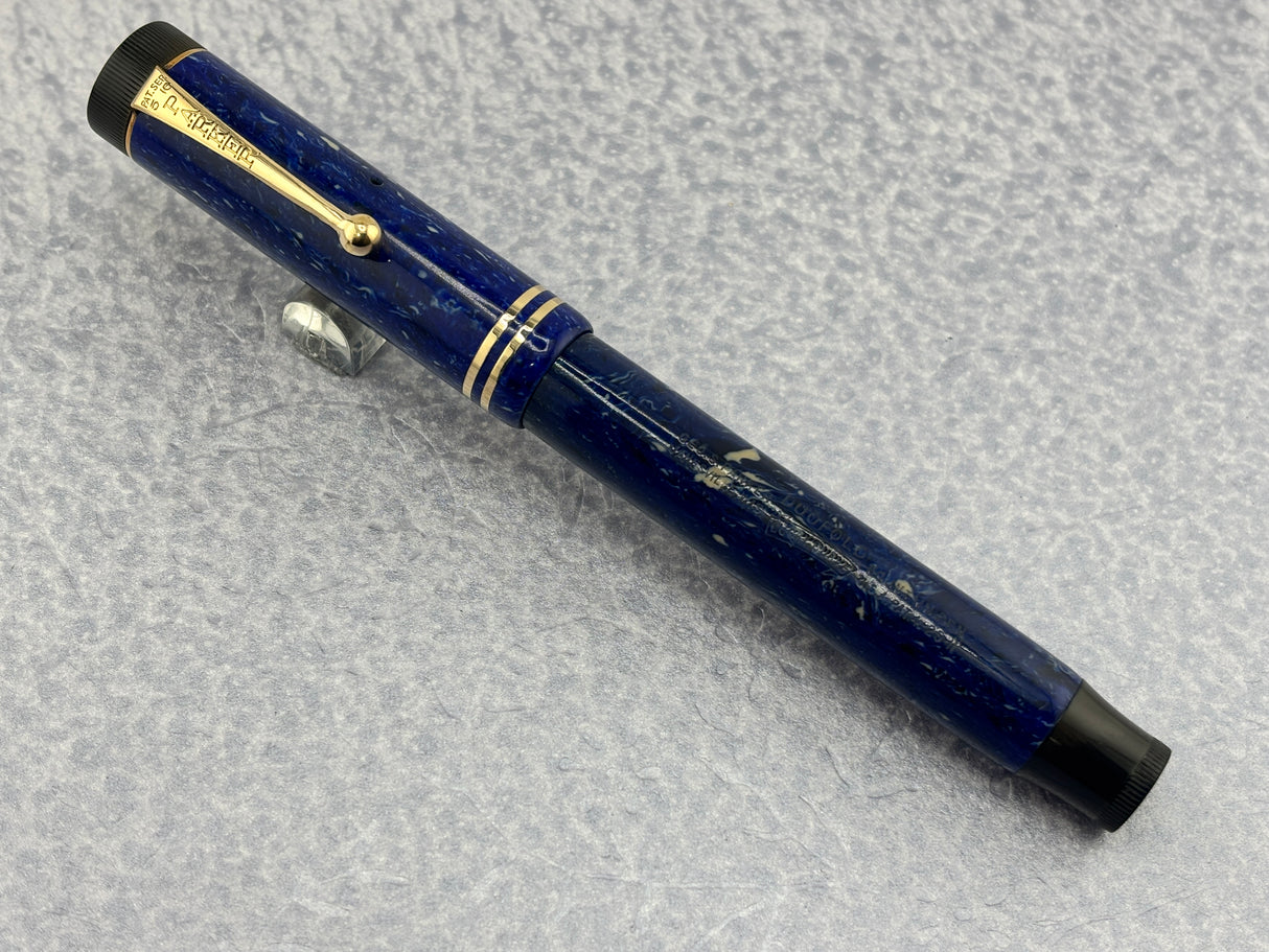 Parker Duofold Senior Lapis Blue  Fountain Pen