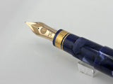 Armando Simoni Club Ogiva Extra Blue La Royale Celluloid Gold trim - circa 2017