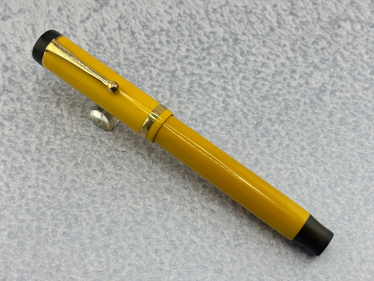 Parker Duofold Senior Yellow Mandarin - Fountain Pen