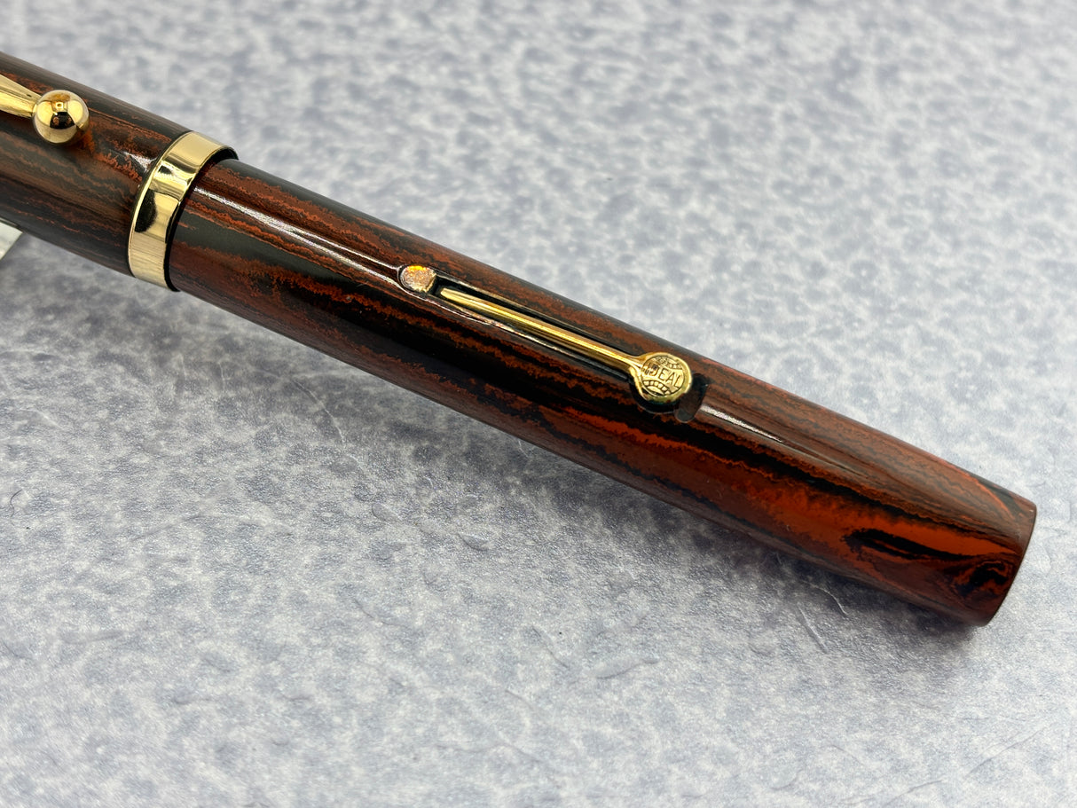 Waterman # 56 Woodgrain Ebonite (Hard Rubber)  Fountain Pen