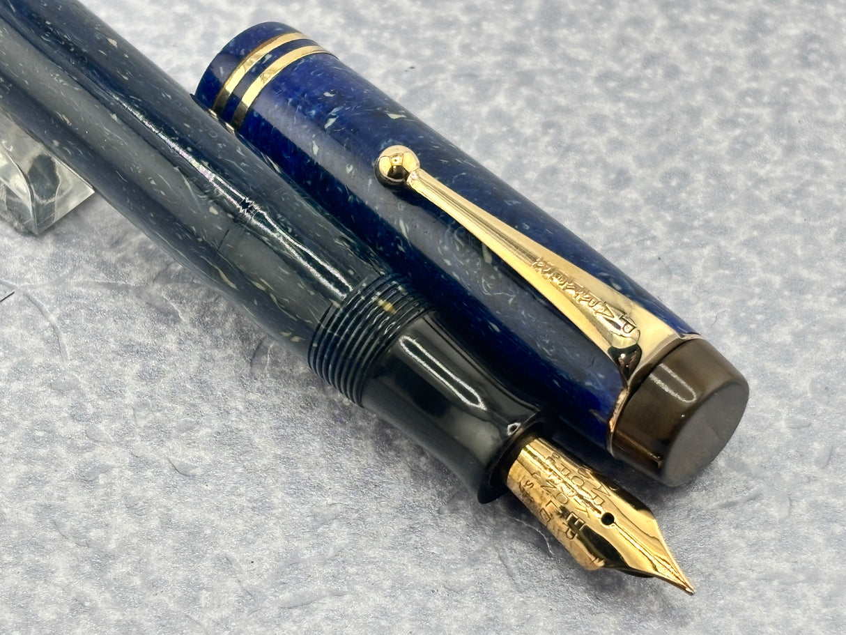 Parker Duofold Junior Streamline Lapis Blue - Fountain Pen