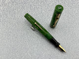 Mabie Todd Swan Pen Eternal Green Jade - Fountain Pen