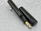 PARKER #26 Black Hard Rubber Ebonite - Fountain Pen