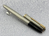 Parker # 51 Aerometric Flighter Stainless Steel circa 1950   - Fountain Pen