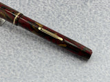 Waterman # 92 Red wine & Gold Marble  - Fountain Pen