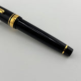 Sailor Black Professional Gear Fountain Pen - Gold 21 K Music Nib