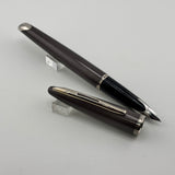 Waterman Carene Taupe Fountain  Pen  - Fine 18 Kt Gold Nib