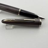 Waterman Carene Taupe Fountain  Pen  - Fine 18 Kt Gold Nib
