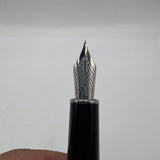 Louis Vuitton Black Lacquer Fountain Pen - Fine 18kt Gold Nib