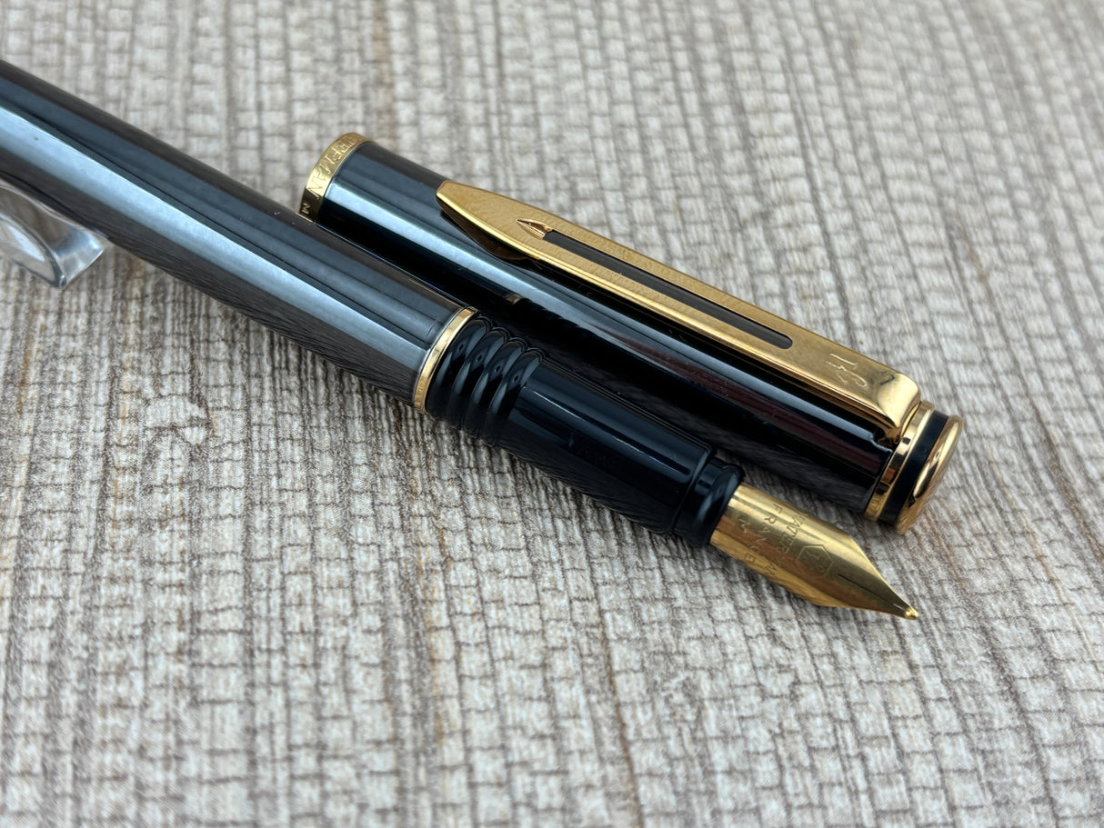 Waterman Preface Gray Lacquer * Gun color *  - Fountain Pen