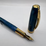 Visconti van Gogh Impressionist Wheatfield with Crows Fountain Pen -  Fine Gold-Plated Nib