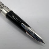 Pilot Sterling Silver Tiger Fountain Pen - Fine 18kt Gold Nib