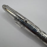 Pilot Sterling Silver Tiger Fountain Pen - Fine 18kt Gold Nib