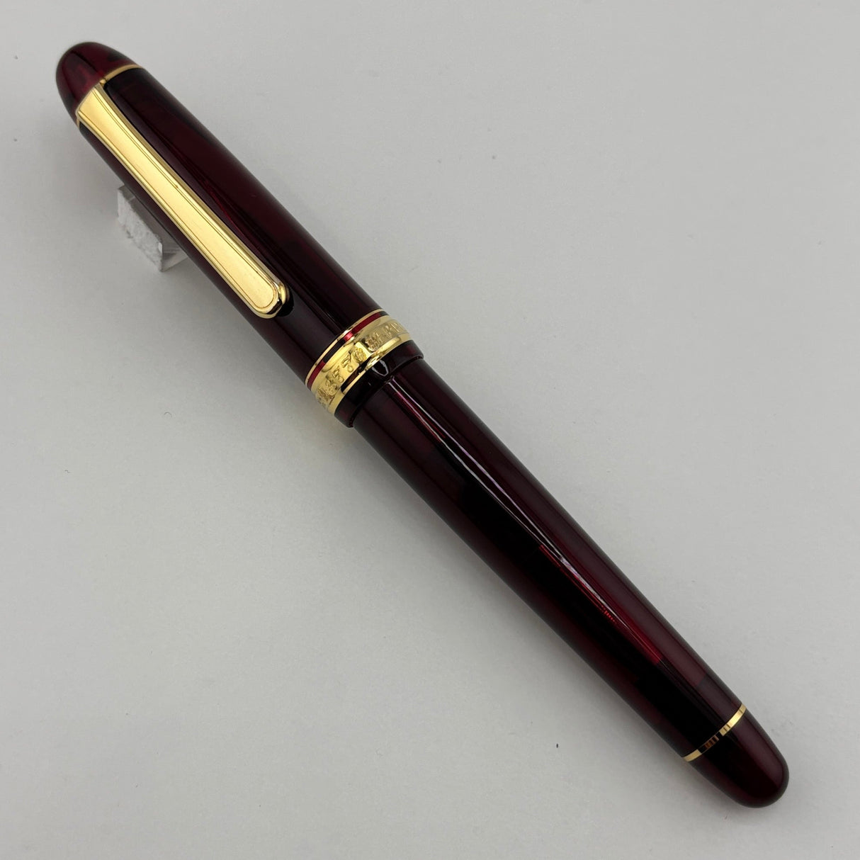Platinum 3776 Century Bourgogne Burgundy GT  Fountain Pen - Extra Fine 14 Kt Gold Nib