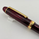 Platinum 3776 Century Bourgogne Burgundy GT  Fountain Pen - Extra Fine 14 Kt Gold Nib