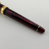 Platinum 3776 Century Bourgogne Burgundy GT  Fountain Pen - Extra Fine 14 Kt Gold Nib