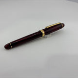 Platinum 3776 Century Bourgogne Burgundy GT  Fountain Pen - Extra Fine 14 Kt Gold Nib