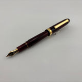 Platinum 3776 Century Bourgogne Burgundy GT  Fountain Pen - Extra Fine 14 Kt Gold Nib