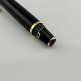 Montblanc Boheme Black Fountain Pen - Retractable Nib - Medium 14 Kt Gold Nib