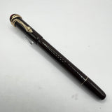 Montblanc Heritage Rouge Et Noir Tropic Brown Fountain Pen  - Fine 14kt Gold Nib
