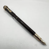 Montblanc Heritage Rouge Et Noir Tropic Brown Fountain Pen  - Fine 14kt Gold Nib