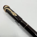 Montblanc Heritage Rouge Et Noir Tropic Brown Fountain Pen  - Fine 14kt Gold Nib