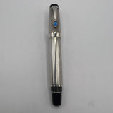 Montblanc Boheme Sterling Silver Barleycorn Retractable Nib Fountain Pen  - Medium 18kt Gold Nib