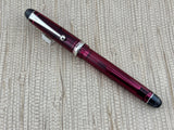 Pilot Custom 74 Semi Transparent Tinted Merlot/Burgundy Finish - Fountain Pen