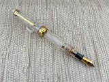 Sailor 1911  Standard Size Clear Demonstrator 14K Gold Nib - Fountain Pen