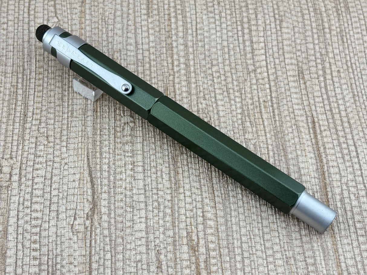 Levenger L-Tech Moss Green  - Rollerball Pen
