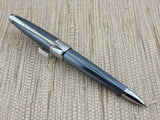 Cross Apogee Guilloche Barleycorn Pattern Frosty Steel   - Ballpoint Pen