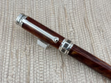 Montegrappa Espressione Brown Marble Rhodium Trim - Ballpoint Pen