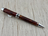 Montegrappa Espressione Brown Marble Rhodium Trim - Ballpoint Pen