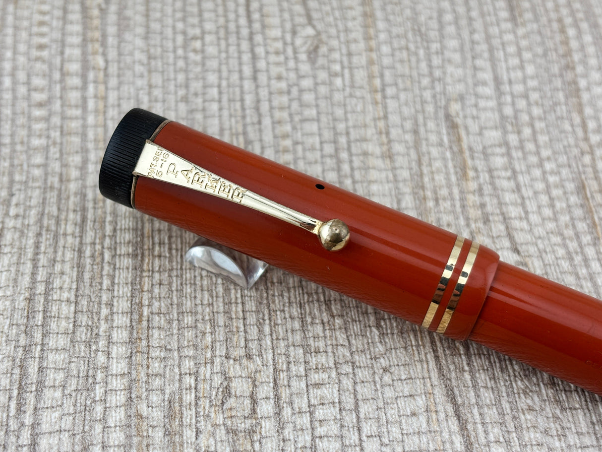 Parker Duofold Senior Orange "Big Brother" - Fountain Pen