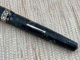 Wahl-Eversharp Doric Oversize Burma Pearl Grey Flexible Nib - Rare In This Condition! Fountain Pen ED